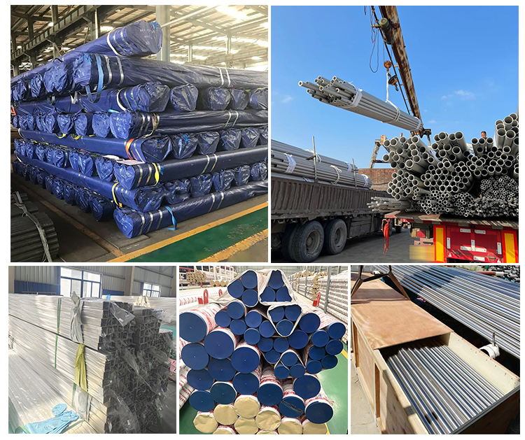 Cold Rolled SS Round Pipe ASTM A554 5m Length Mirror Polished 5mm Thickness
