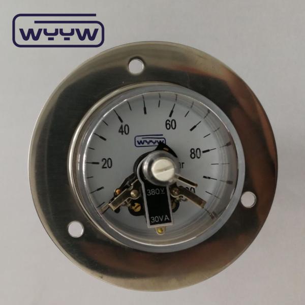 63mm Electric Contact Pressure Gauge for All Around World Industrial Application