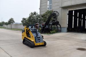 China Telescopic Multifunction Mini Skid Steer Loader With 62Ah Battery factory