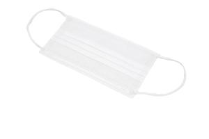 China White Melt Blown Fabric 95% Disposable Nose Mask factory