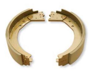 China 12.25*3.375'' RV Brake Shoes factory