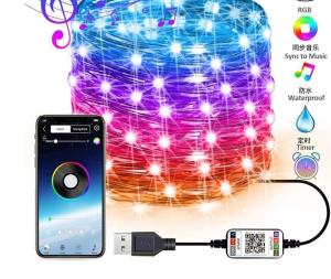 China Halloween Wedding Party Solar Decorative Lights APP Control factory