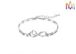 Anti Rust SS304 Womens Engraved Bracelets