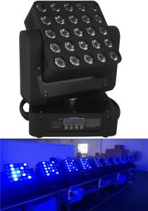 China Matrix LED Moving Head Lights , Stage Moving Head Light Can Show Number And Letter factory