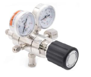 China Duplex Two Second Stage Stainless Steel Pressure Regulator CO2 Oxygen Gas Regulator factory