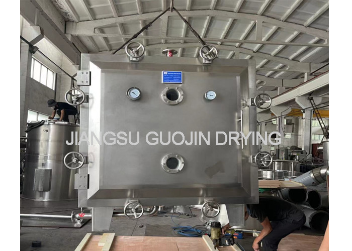 China FZG-15 Square Vacuum Tray Dryer With PLC / Button Control factory