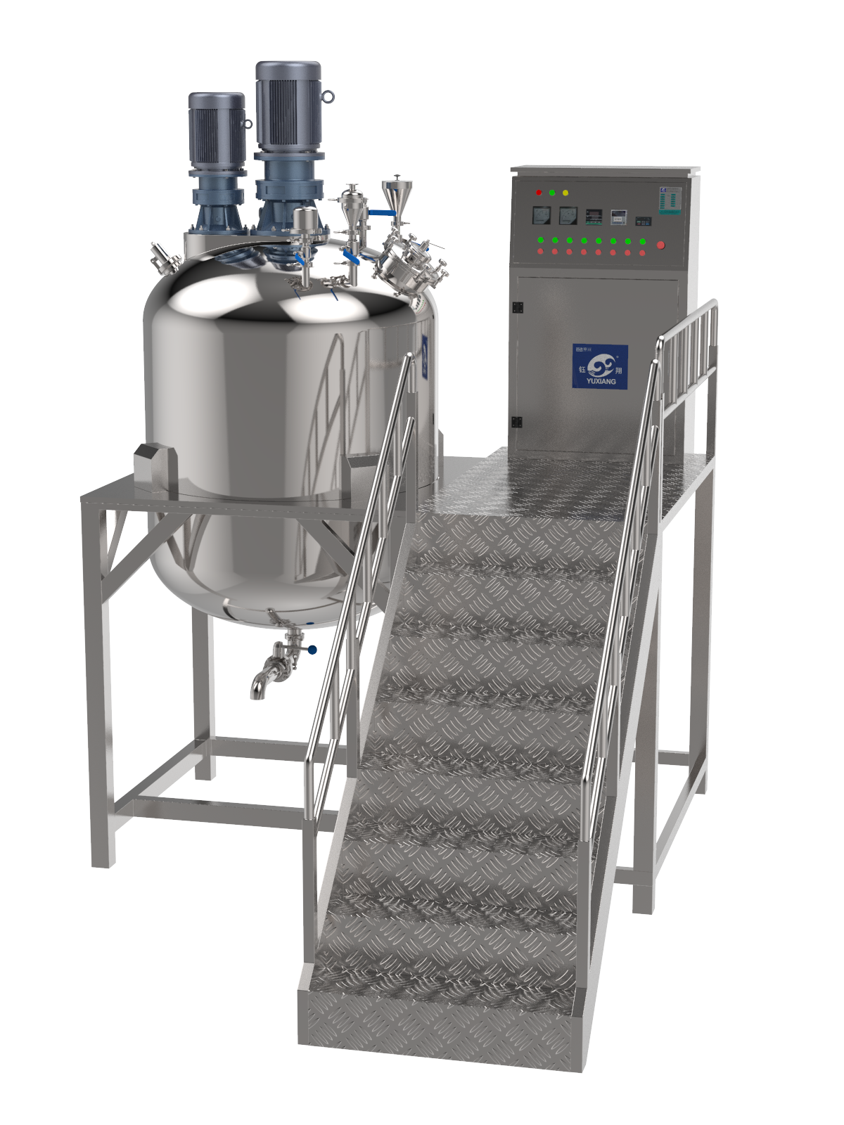 China SUS316L Chemical Liquid Detergent Mixer liquid Soap Making Machine factory