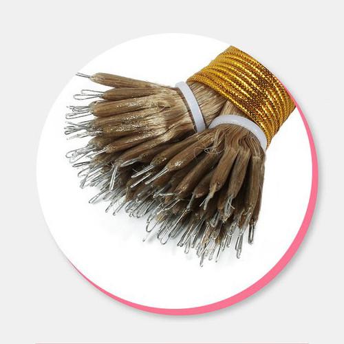 Easy Maintenance Human Hair Extension For Women 180% Density Straight Wigs Halo