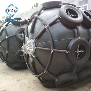 China Pneumatic Marine Inflatable Fender Natural Rubber Black Boat Dock Bumpers factory