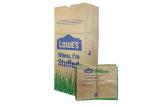 Brown Biodegradable Flexo Print Paper Refuse Bags