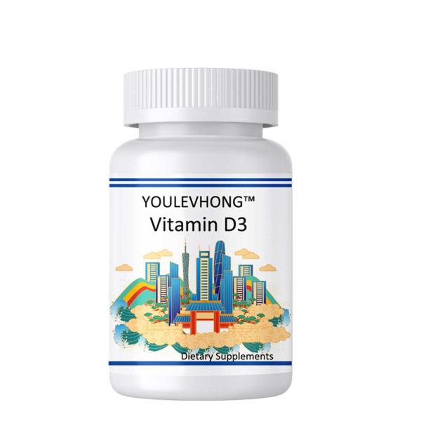 Vitamin D3 Softgel Derived From Lanolin - 300 Count - Essential Nutrient For