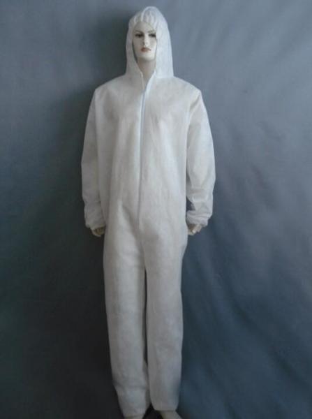 Disposable Plastic Gowns Coveralls Disposal Protective Industry Use Plastic