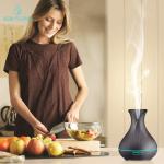 300ML Cool Mist Ultrasonic Humidifier With LED light And Flower Outlook
