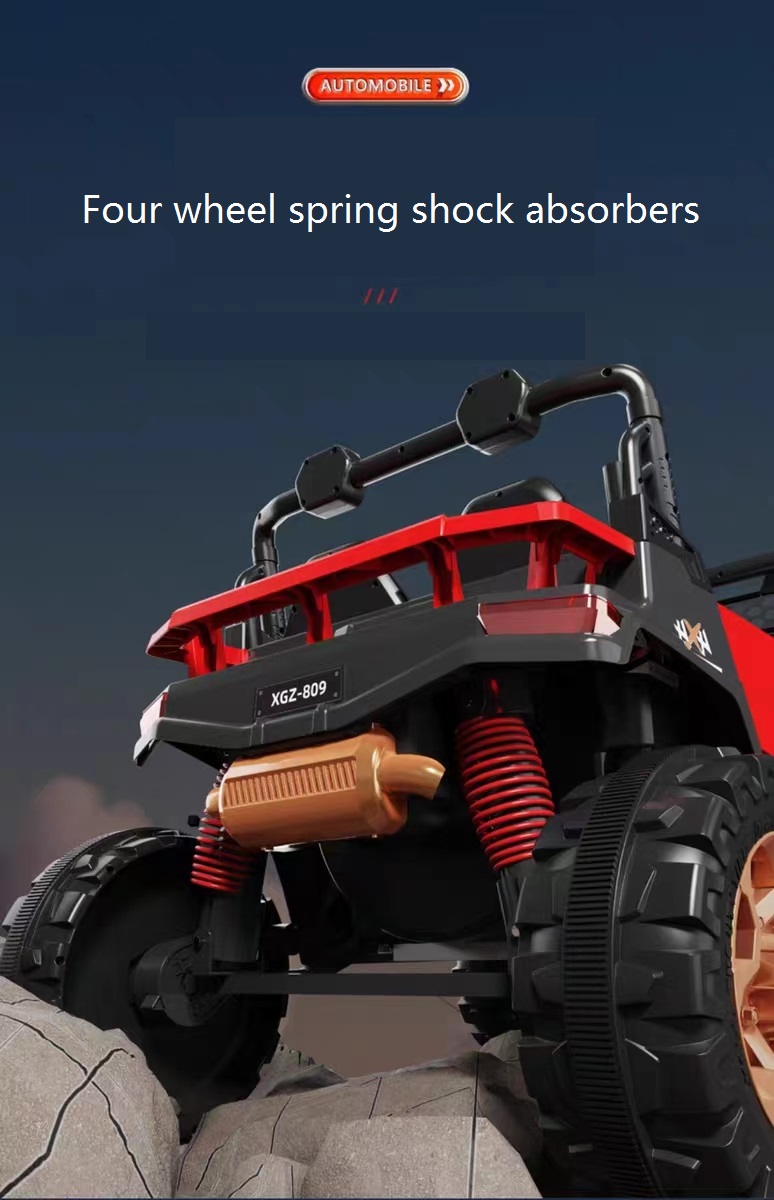 Remote control 12v utv ride on 4x4 electric buggy car toys for kids Plastic material