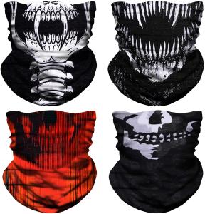China Custom Skeleton Headband Multifunctional Reflective Bandana factory