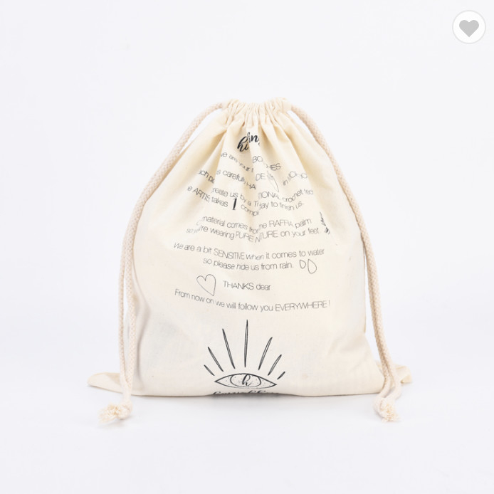 Personalized Colorful Small Muslin Cotton Fabric Bag Drawstring Pouch Wholesale Sublimation Cotton Tote Bags With Custom Printed Logo Shopper Bag