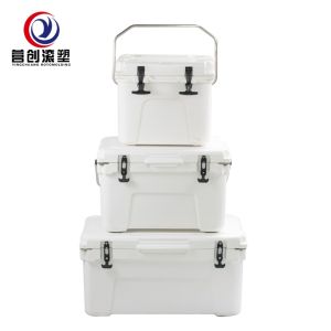 Thermal Insulation Rotomolded Cooler Box with Handle and Lid——Customized styles