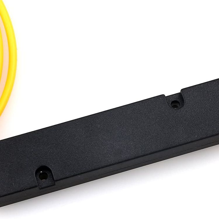 1*2 Fiber Optic Coupler double wavelength 1310 1550nm 1*2 Fbt Fiber Optic Splitter Fiber Optic Fbt Splitter Abs BOX