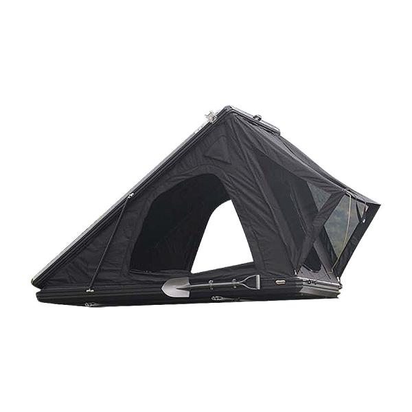 2022 Hot Style Gel Coated Aluminum Alloy Shell Car Roof Top Tent 210*143*163cm