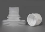 Colorful Plastic Spout Screw Cap For Stand Up Pouches Automatic Filled