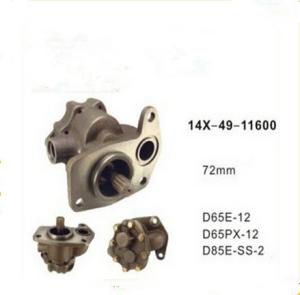 China Replacement Komatsu D65-12 hydraulic gear pump 14X-49-11600 factory