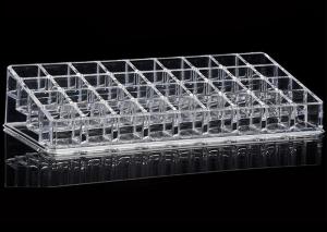 China Permanent Makeup Eyebrow Tattoo Ink Transparent Acrylic Holder Stand 36 Holes factory
