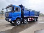 SHACMAN X3000 Dump Truck 8x4 380Hp EuroII Blue U-bucket Tipper WEICHAI engine