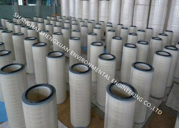 Anti - Static Gas Filter Cartridge Long Life Span For Painting Room Dust