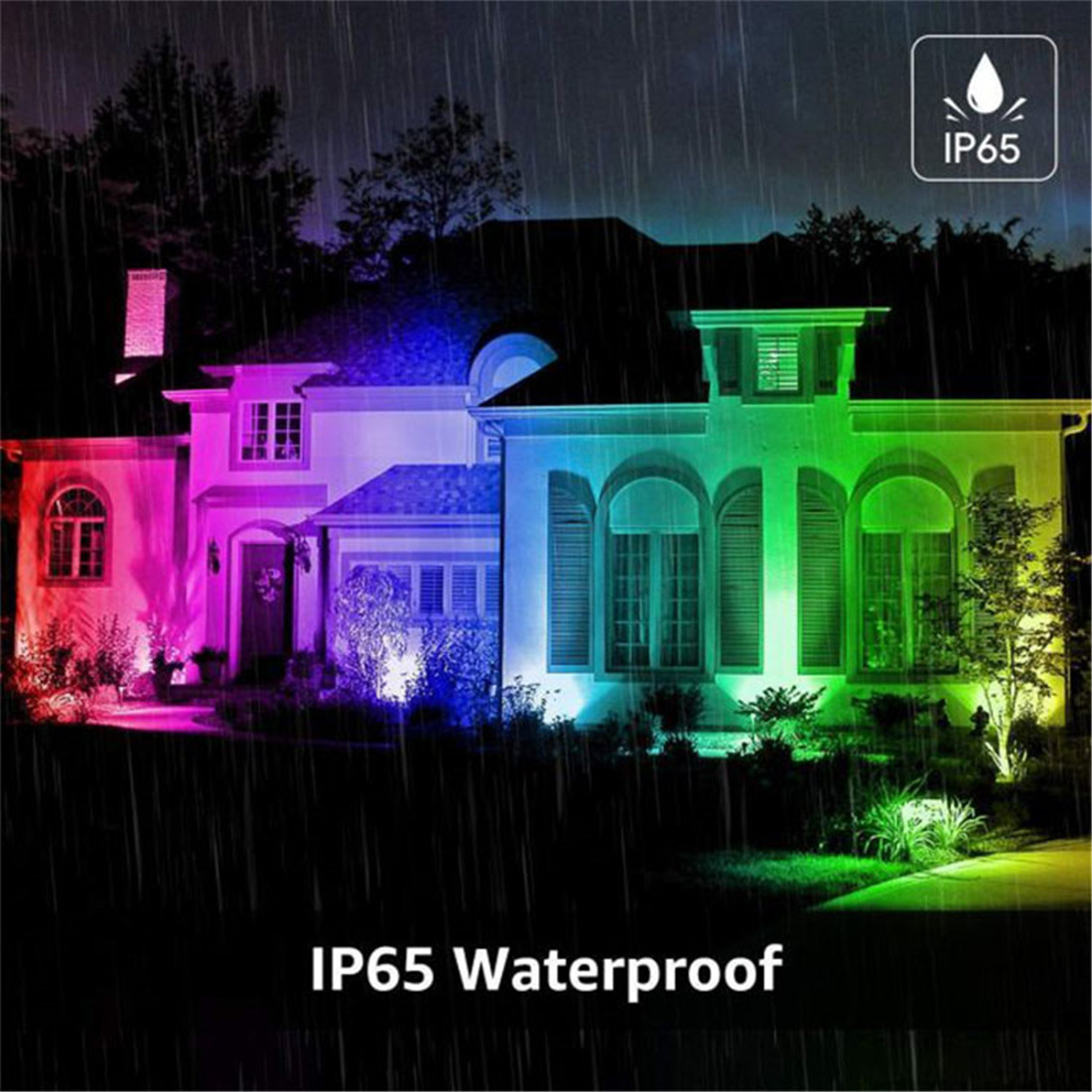 Smart LED Floodlight RGB+Dimmable