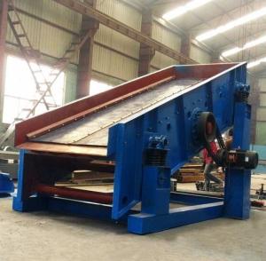 China Double Layer Coal Vibrating Screen Machine For Stone Sand factory