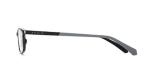 Oval Flexible Parim Eyeglasses Frames Antiskid With Silicone Temple