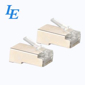 China 26AWG Cat5e FTP Shielded RJ45 Plug For Network factory
