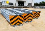 Hot Dipped Galvanized Crash Cushion Attenuator , Redirective Attenuator