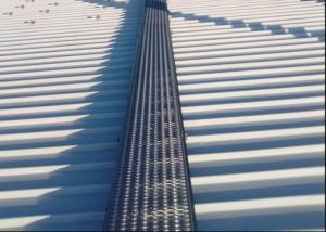 China Solar Panel Roof Walkway Diamond Grip Grating Metal Products 400mm Width factory