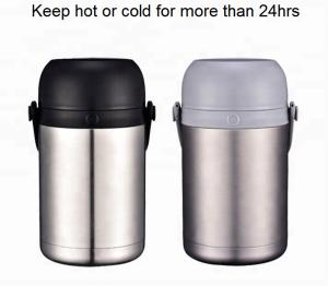 China Durable 1800ml Stainless Steel Food Jar / Thermos Hot Lunch Container factory