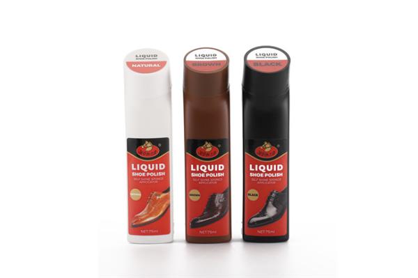 Liquid Boot Polish Shine 2.5 FL OZ 75ml For Leather All Colors Liquid Shoe