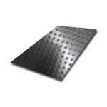 316 304 Anti - Slip Checkered Stainless Steel Plate With Small Dot Pattern