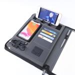Promotion Business Waterproof Laptop Black Leather Document Organizer Lawyer