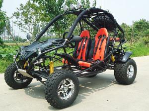 China Single Cylinder 4 Stroke 150cc Go Kart Buggy 10L With Belt Drive factory