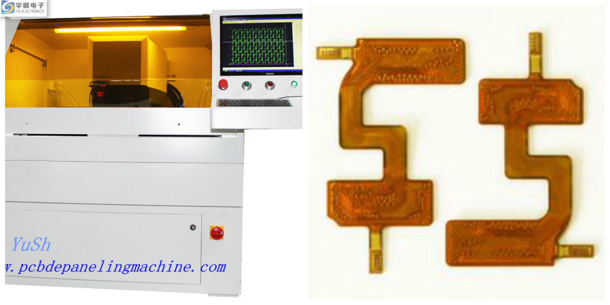 China Automatische Multiboardplatte CNC Laser-Schneidemaschine mit Hochleistungs-UV-Licht Laser factory