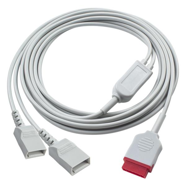 GE IBP Adapter Cable 2016997-003 2016997-004 11pin to Dual Utah Connector