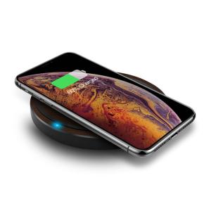 China S Style Wood Qi Wireless Charging Pad 10W Fast Charge factory
