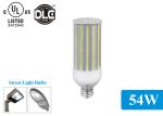 Waterproof IP65 54W LED Street Light Bulbs , Led Corn Light E40 / E39 PF>0.9 Ra