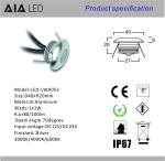 Mini LED underground light/LED floor light/LED floor lamp stair wall light for