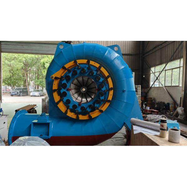 Francis Turbine Generator with 100kw-20mw Power Range Customized Color and 4.3-18.2m3/s Discharge