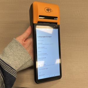China 3G Memory Android Handheld POS Terminal For Your Business 5.99'' Screen Size factory