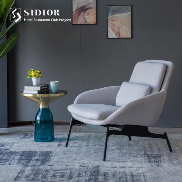 High quality leisure chair, high density foam, leather relaxing chair, living