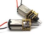 Faradyi Customized Dc 3V/6V/12V 12Mm 100Rpm Mini Micro Metal Gear Motor With