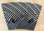 33mm-42mm Thickness Refiner Segments For MDF Refiner Defibrator