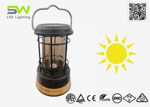 China 5W Dimmable 200 Lumens Solar Rechargeable LED Lantern Vintage Retro factory